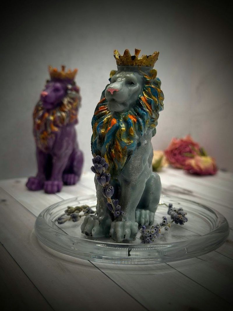 Свеча Лёвушка  фото 3