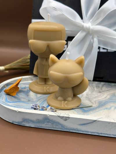 Свечи «Карл и кот Шупетт»